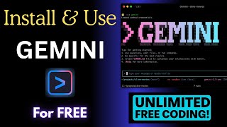 Install & Use Google Gemini CLI for FREE — Complete Setup Guide