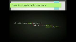 Lambda Expressions Method References
