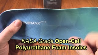 Perseveranx NASA Grade Open-Cell Polyurethane Foam Insoles, Absorb Shock \u0026 Relieve Foot Pain REVIEW