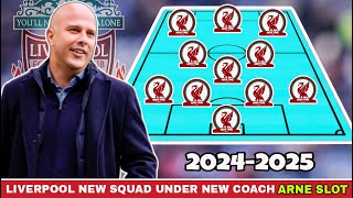 Confirmed New Coach ✅ Liverpool FC Lineup Under Arne Slot | Arne Slot Transfer Targets 2024-2025