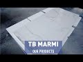 TB marmi || Our products || Ultra lightweight doors in bianco statuario