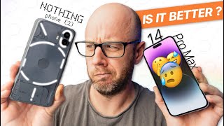 The END of the iPhone? Nothing Phone 2 vs Pro Max!