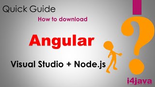 How to download angular9 cli in visual studio and node.js quick guide