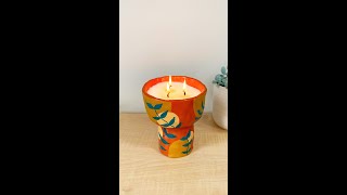 Make Your Own Statement Candle 🔥 Home Pottery DIY