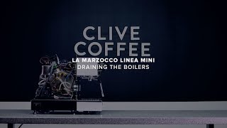 La Marzocco Linea Mini | Draining The Boilers