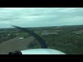 flying into a grass runway near orono on with jamie in a cessna 172