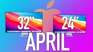 Apple leaks their OWN M1X iMacs! Coming as soon as APRIL? Smaller iPhone notch & Apple TV Updates.