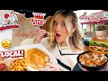 Eating Only LOCAL FAST FOOD RESTAURANTS For 24 HOURS!