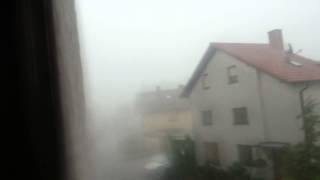 Unwetter am 06.08.2013 bei Heidelberg