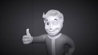 Vault Boy Zbrush Timelapse Sculpting. What Makes you S.P.E.C.I.A.L ? *Updated