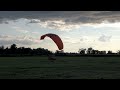 placing paramotor glider with 360 taxiing on ground by eric dufour