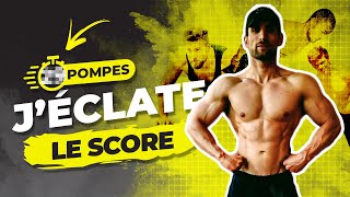 J'éclate le score en France ! NO HANDS PUSH UP CHALLENGE