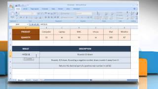 How to use the INT function in Excel :Tutorial
