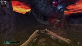 몬스터헌터 프론티어 흑룡 밀라보레아스 G급 1레벨 사냥(Monster hunter F Fatalis G rank lv 1)