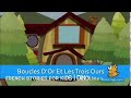 French books for children - The Three Bears - Les Trois Ours - French for kids - Dinolingo