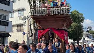 令和6年度　掛川大祭　3日目午後　お祭り広場　秋葉通り