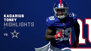 Every Kadarius Toney Catch from 189-Yd Game | NFL 2021 Highlights