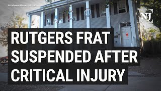 Rutgers suspends fraternity, student critically injured
