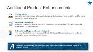 RightFax 16.6 - Additional Product Enhancements