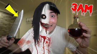 ORDERING JEFF THE KILLER POTION FROM THE DARK WEB AT 3AM!! *ACTUALLY WORKED!!*