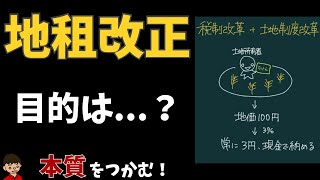 地租改正について東大卒の元社会科教員がわかりやすく解説【日本史】