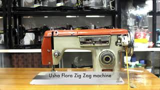 Usha Flora semi zig zag sewing machine