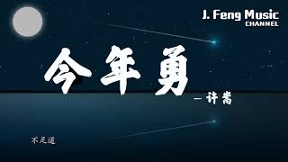 今年勇 - 许嵩 ♪ 抖音热门歌曲『動態歌詞Lyrics』