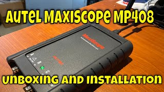 Autel MaxiScope MP408 Unboxing and Installation