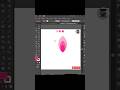 blend flower design in illustrator #shortsviral #viral #shorts