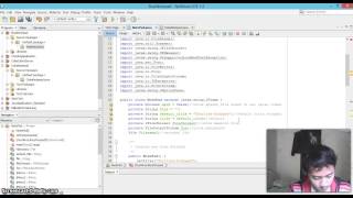 Tutorial How to Make NotePad Application (Java Programming) using Netbeans - part1