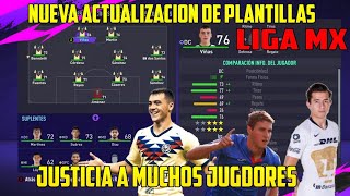 Nueva Actualización de Plantillas LIGA MX FIFA 21 / Increíble Aumento a muchos Jugadores