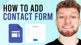 How To Add a Contact Form on Google Sites (Step By Step)
