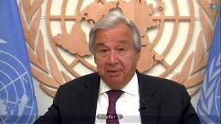 Pandemics and the challenges of sustaining peace - UN Chief to the Security Council