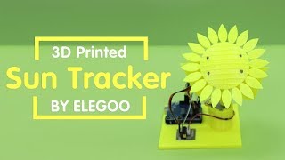 ELEGOO Project:  3D-Printed Sun Tracking Robot