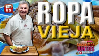 Como hacer una CARNE DESMECHADA | ROPA VIEJA