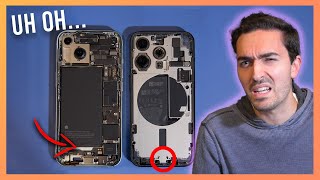 BAD NEWS for iPhone 15 & 15 Pro REPAIRABILITY....