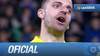 Reacciones de los jugadores de Atlético de Madrid y Villarreal CF