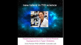 New Talent: Julia Panzer, PhD, with Alejandro Caicedo, PhD, University of Miami