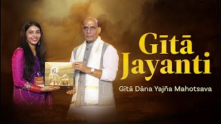 Highlights of Gita Dana Yajna Mahotsava | Gita Jayanti | ISKCON Sri Rajadhiraja Govinda Temple.