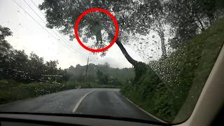 Les 20 choses les plus effrayantes capturées sur dashcam