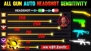 Free Fire Auto Headshot Trick 2024 Sensitivity | 2gb, 4gb, 6gb Ram Headshot Sensitivity Setting