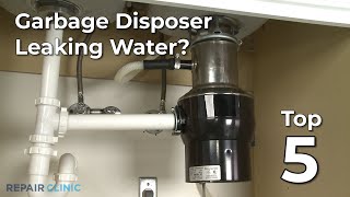 Top Reasons Garbage Disposer Leaking Water — Garbage Disposer Troubleshooting