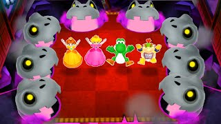 Mario Party: Island Tour Minigames - Daisy Vs Peach Vs Yoshi Vs Bowser Jr (Master CPU)