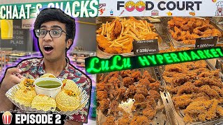 HOT Fried Chicken🍗\u0026 Pani Puri in LULU HYPERMARKET🤯 - Explored | Bangalore | Idris Explores