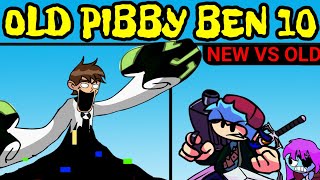 Friday Night Funkin' VS Glitched Legends - Pibby Ben 10 New vs Old | Come Learn With Pibby x FNF Mod