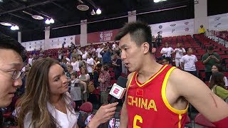 Team China Historic Win in 2019 NBA Summer League! Guo Ailun Postgame Interview | July 8, 2019