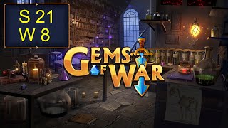 ⚔️ Gems of War, Campaign 21 Week 8 | Final 2024 GoW Stream! ⚔️