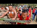 village life of stone pulling ceremony chakhesang naga