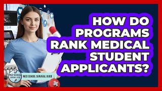 How Do Programs Rank Medical Student Applicants?