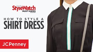 How to Wear a Shirt Dress: Fashion Trends and Dress Styles | JCPenney